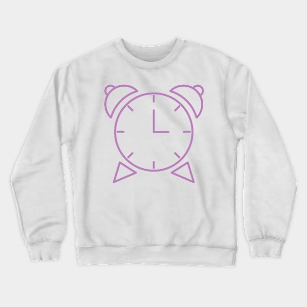 Alarm Clock Crewneck Sweatshirt by Jonathan Wightman